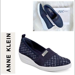 anne klein yourock wedge sneakers